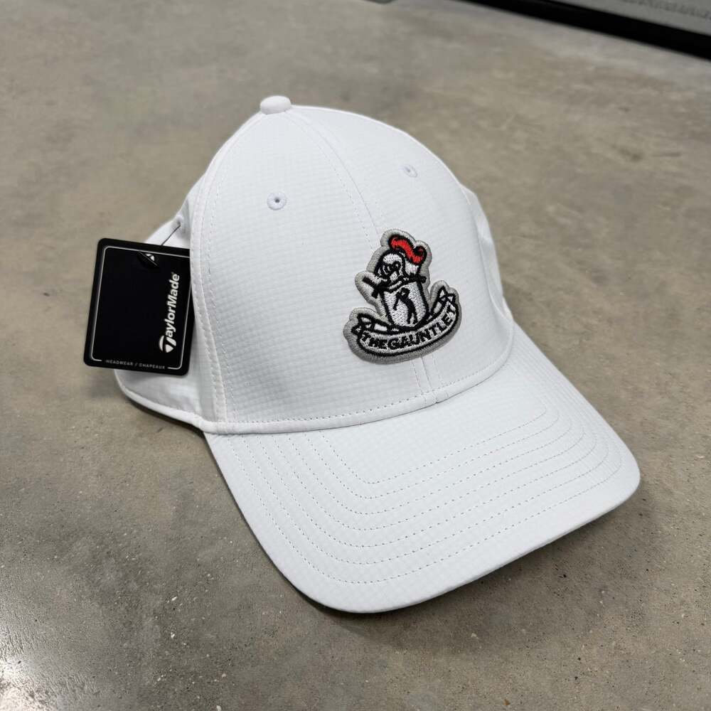 TaylorMade 2024 Golf Hat The Gauntlet Knight Logo Adjustable Cap NWT